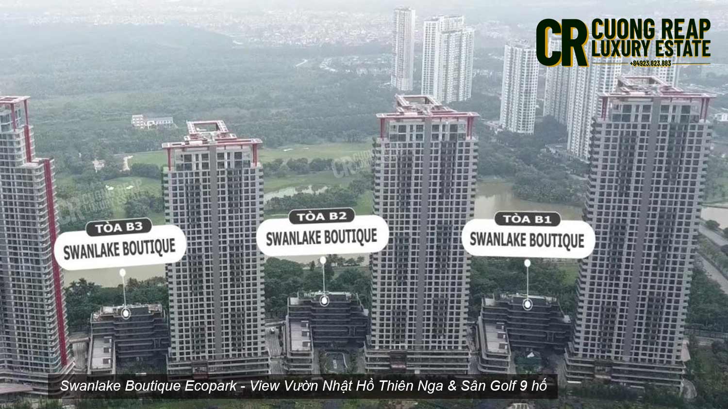 Vị Trí trung tầng Swanlake Boutique Onsen Ecopark