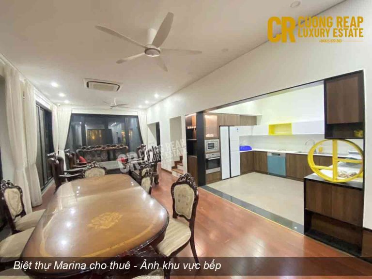 Cho thuê biệt thự Marina Ecopark - Ảnh phòng ăn