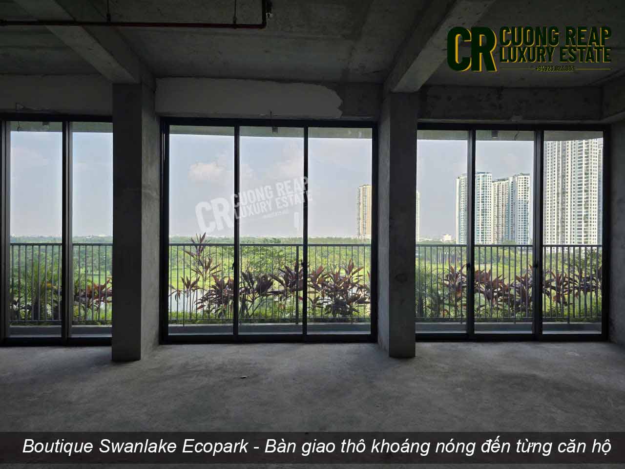 Boutique Swanlake Ecopark - Ảnh bàn giao thô