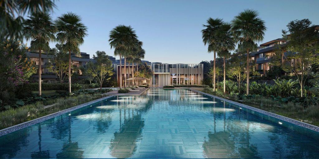 Hồ bơi The Fullton Capitaland Ocean Park 3