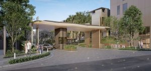 Phối cảnh cổng chào phân khu The Fullton Ocean Park 3