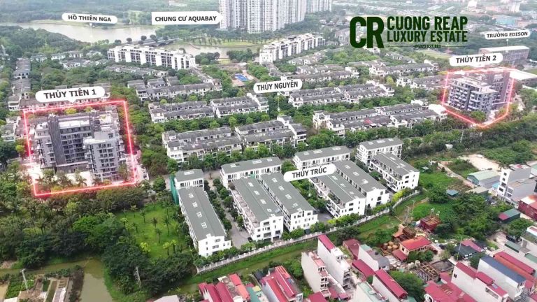 Vị trí căn hộ Thủy Tiên trung tầng Ecopark