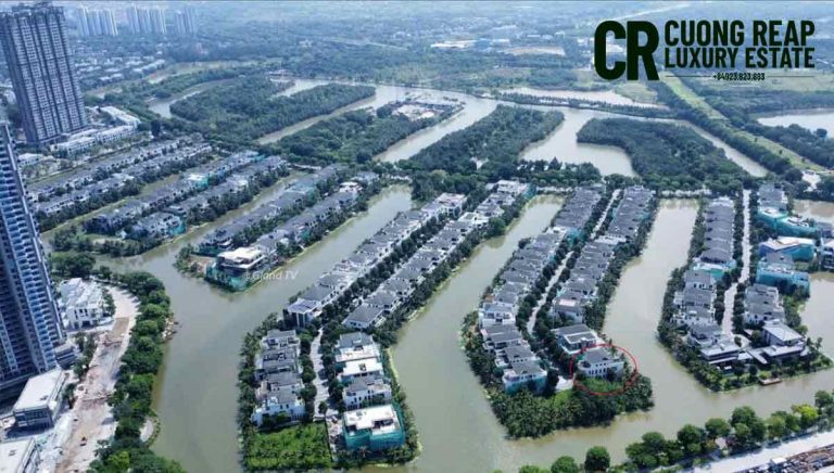 Vị trí căn số 30 biệt thự đảo 5 Ecopark The Island bán