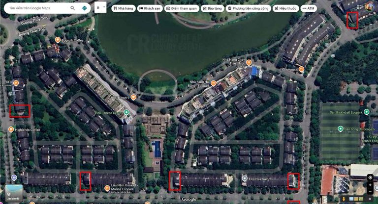 Bán biệt thự Marina Ecopark - Ảnh minh họa vị trí căn bán