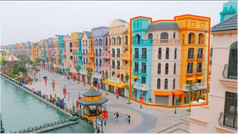 Bán Shophouse Grand World Hà Nội - Lô góc mặt sông