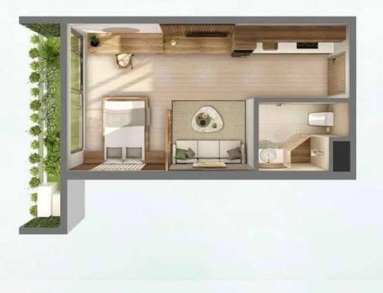Căn hộ Studio Onsen Ecopark