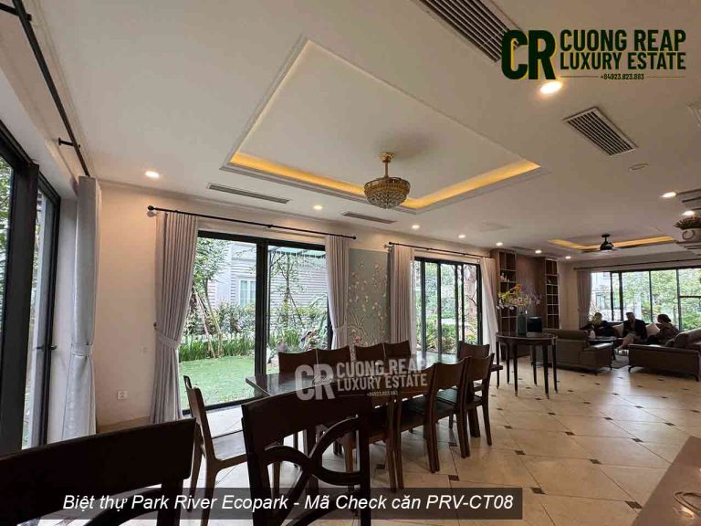Cho thuê biệt thự song lập Park River Ecopark - ảnh 2